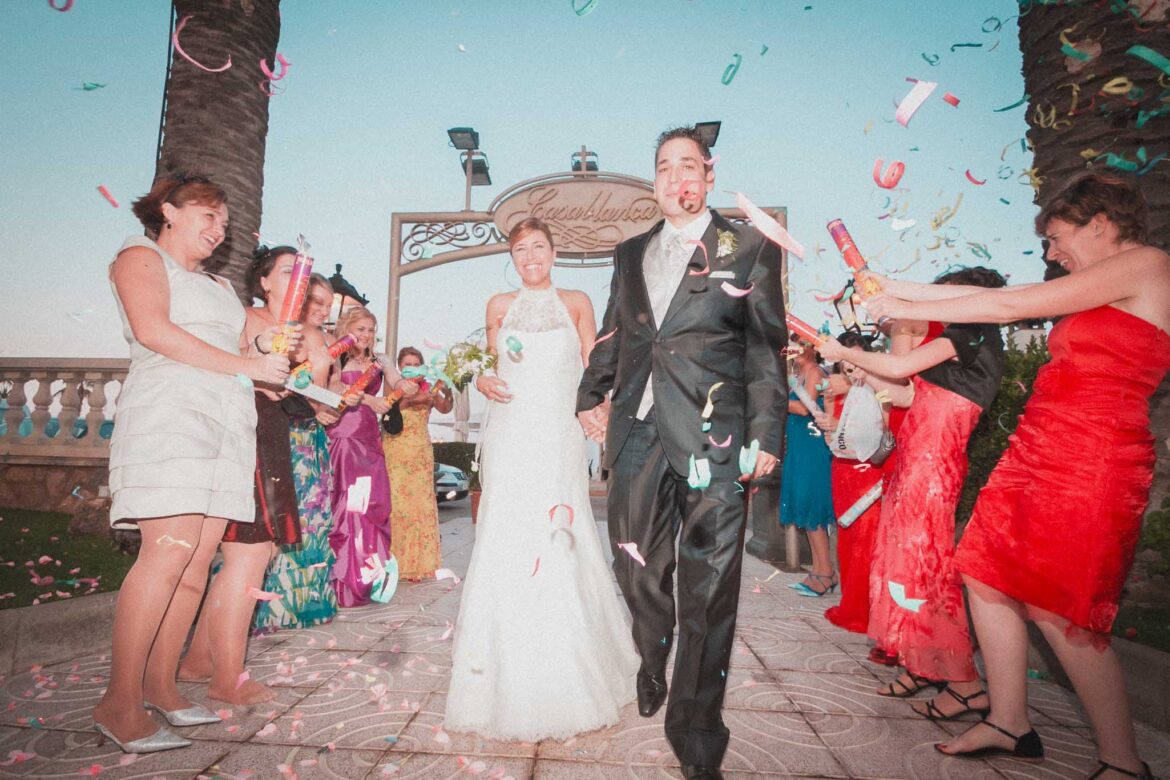 Fotografia de Boda, año 2010, restaurante Casa Blanca - Tarragona